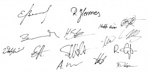 Unterschriften